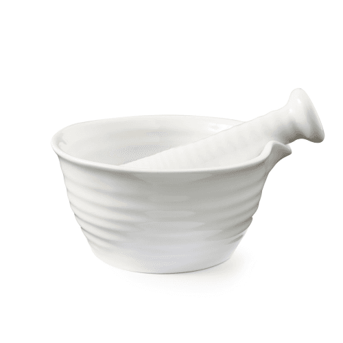 Image showing the Pestle & Mortar, White product.