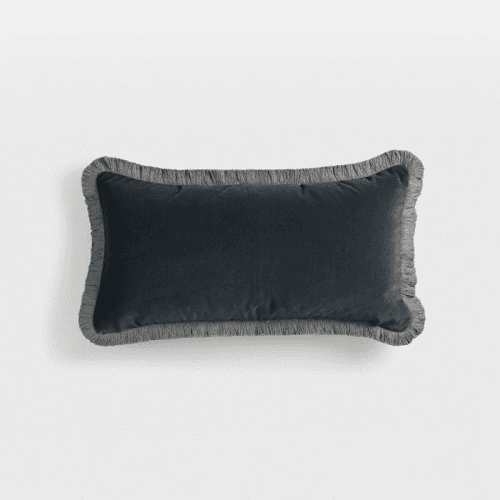 Image showing the Margeaux Cushion, 35 x 60 cm, Grey Blue product.