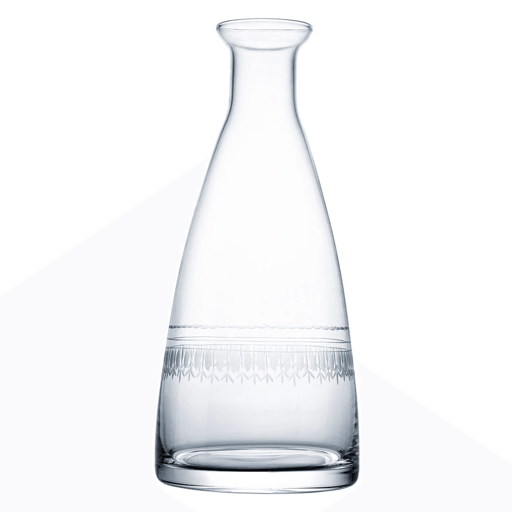 Ovals Table carafe, Cyrstal