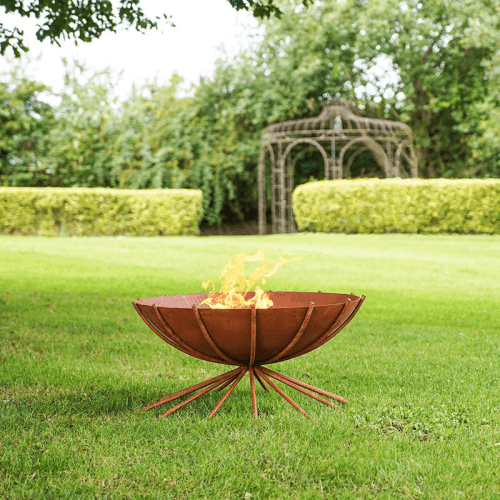 Image showing the Dakota Metal Fire Pit, Rust product.