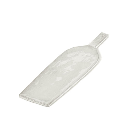 Image showing the La Mère Set of 2 Serving Plates, Off White product.
