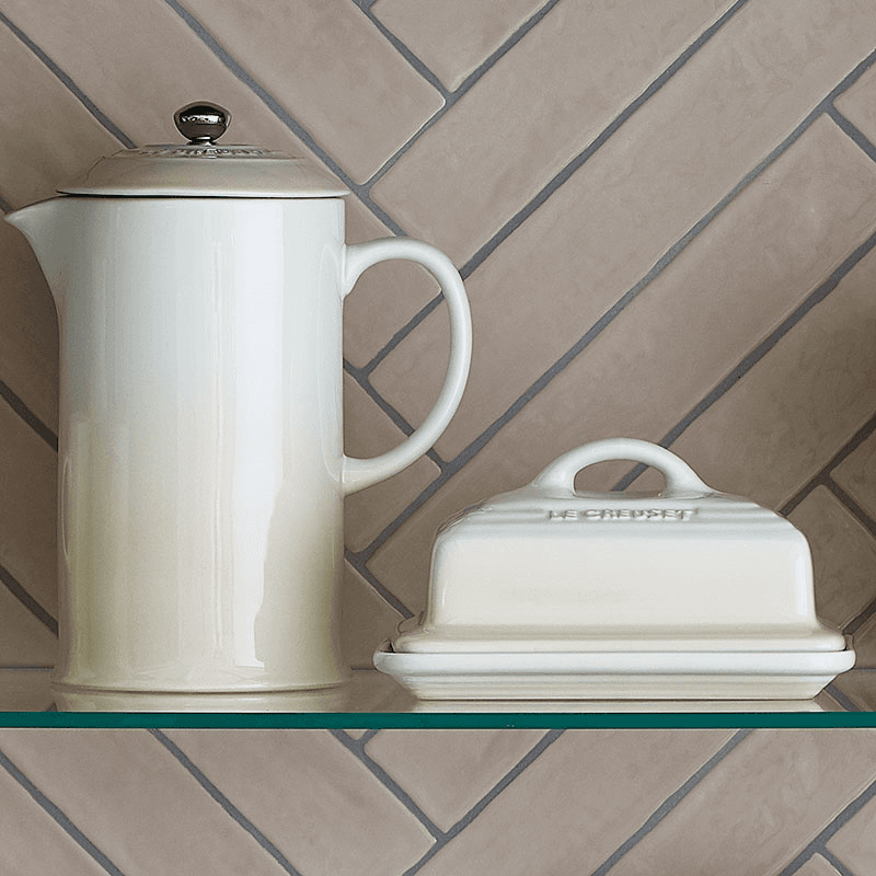 Stoneware Butter Dish