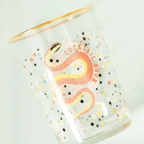 Image showing the Snakey Highball Glasses, Multi product.