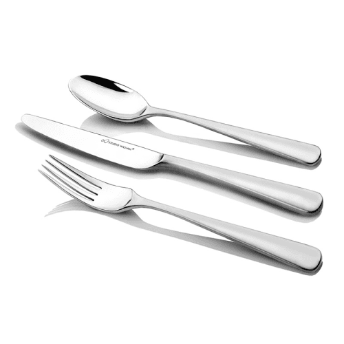 Image showing the Mahogany Satin 56 Piece Cutlery Set product.