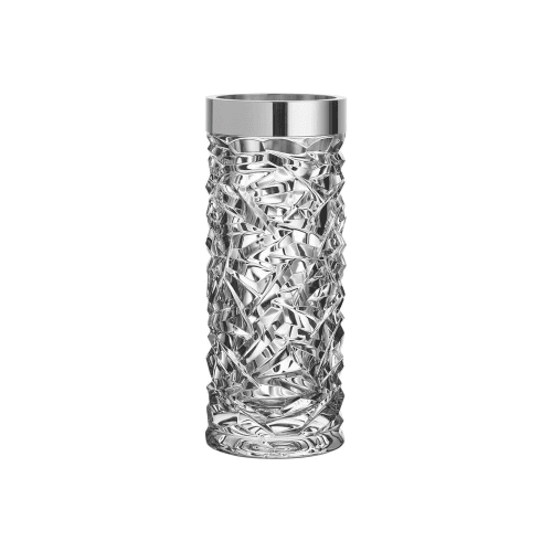 Image showing the Carat Vase, glass and aluminium product.
