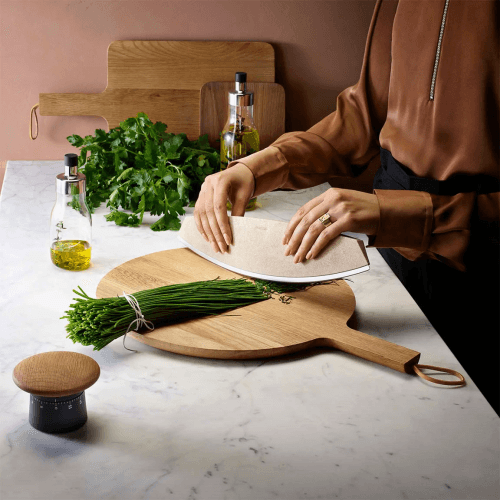 Image showing the Nordic Kitchen Wooden cutting board, Oak product.