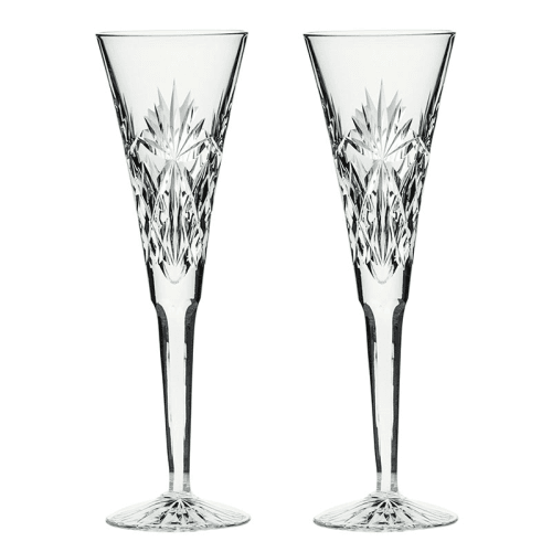 Image showing the Kintyre Set of 2 Champagne Flutes, Clear product.