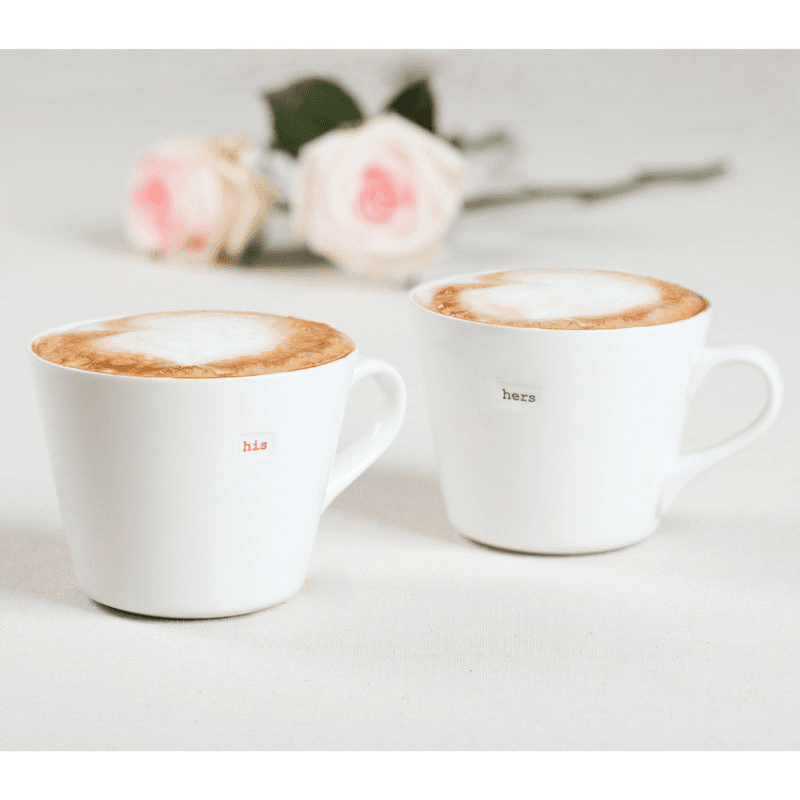 His & Hers Set of 2 Bucket Mugs