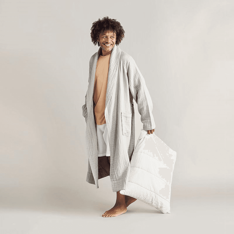 The Dream Cotton Robe, Clay
