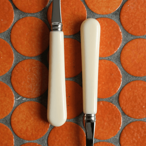 Image showing the Pop Unis Cheese Knife, Ivory product.