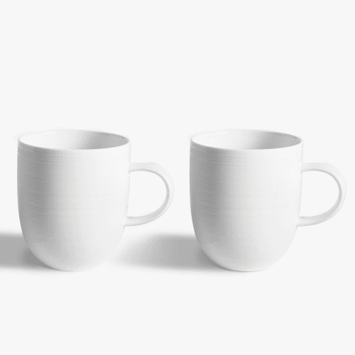 Image showing the Luna Set of 2 Mugs, Natural product.