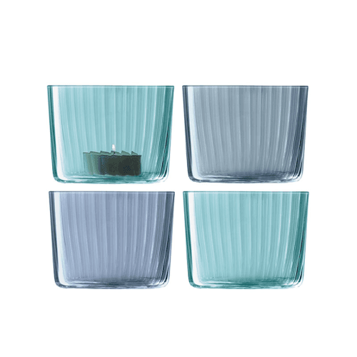 Image showing the Gems Set of 4 Tealight Holders product.