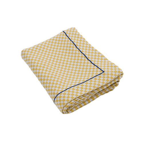 Image showing the Glassette Cecilia Tablecloth, Yellow product.