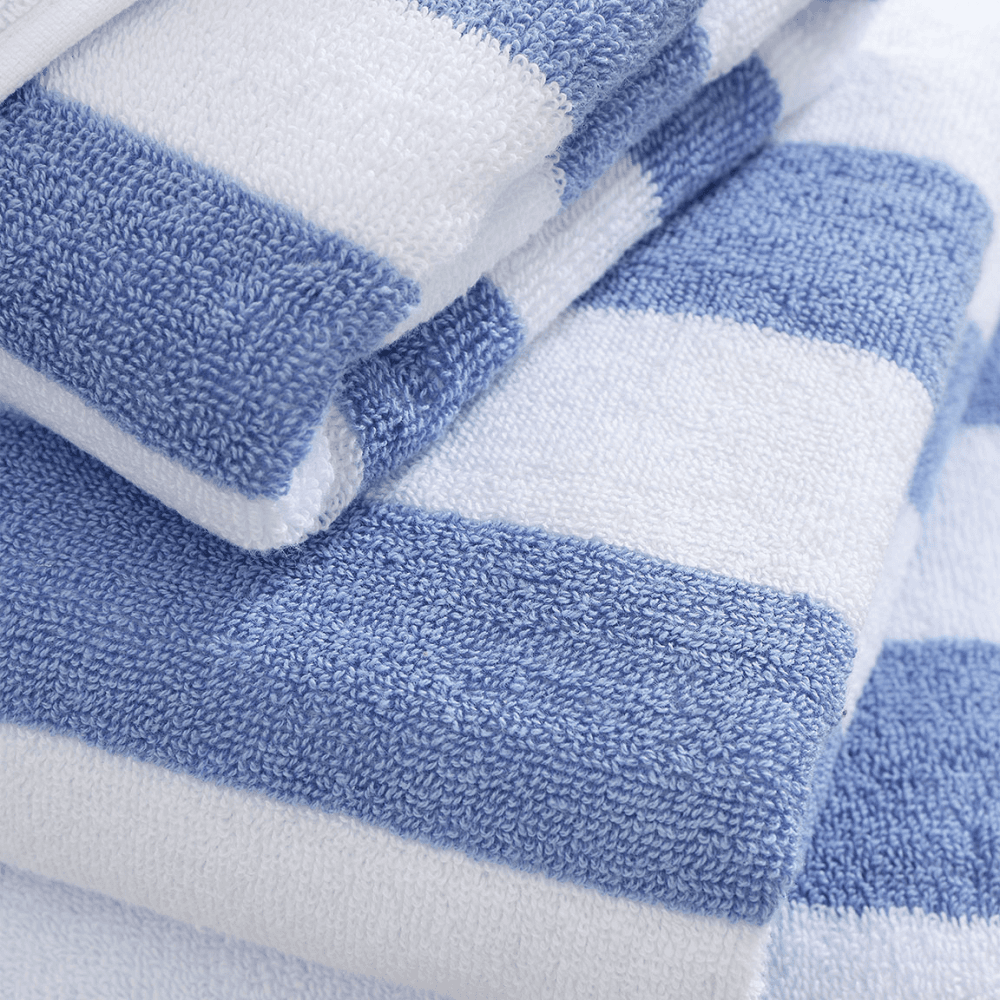 Reversible Stripe Jacquard Bath Sheet