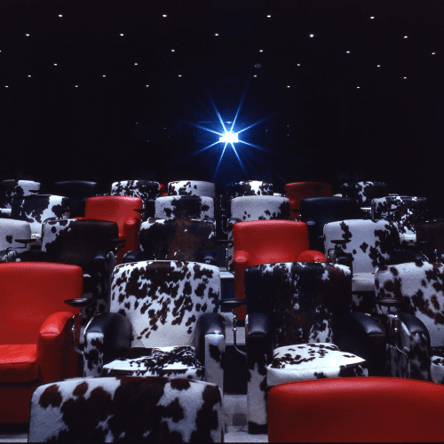 Image showing the Luxury cinema and dining for two at Firmdale hotels product.