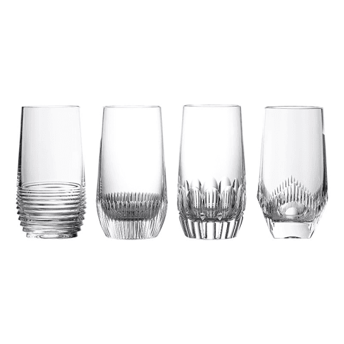 Image showing the Mixology Set of 4 Highball Glasses, Clear product.