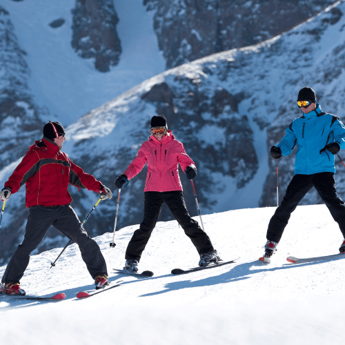 Image showing the Ski lessons for two product.