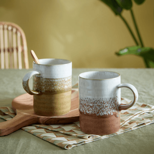 Image showing the Kiln Accents Ridged Mug product.