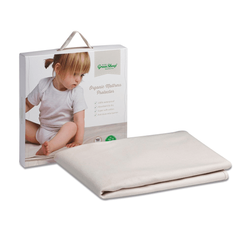 Image showing the SnuzPod5 & SnuzPod Studio Mattress Protector, Natural product.