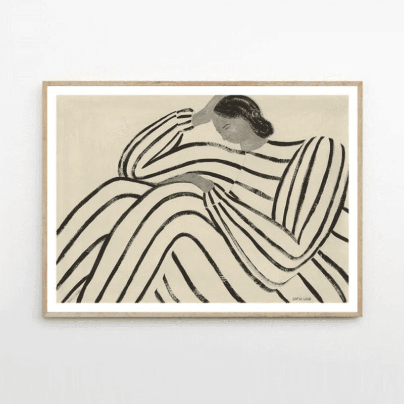 Sofia Lind Waiting, Black/Beige