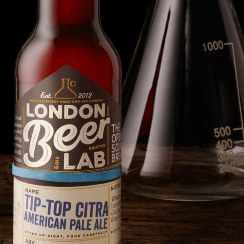 Image showing the Beer making workshop for three at the London Beer Lab product.
