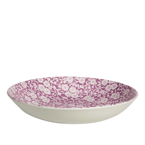 Image showing the Blossom Calico Pasta Bowl, Lilac product.