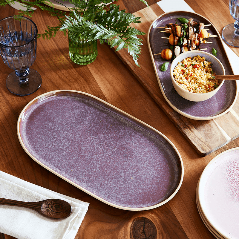 Minerals Oval Platter