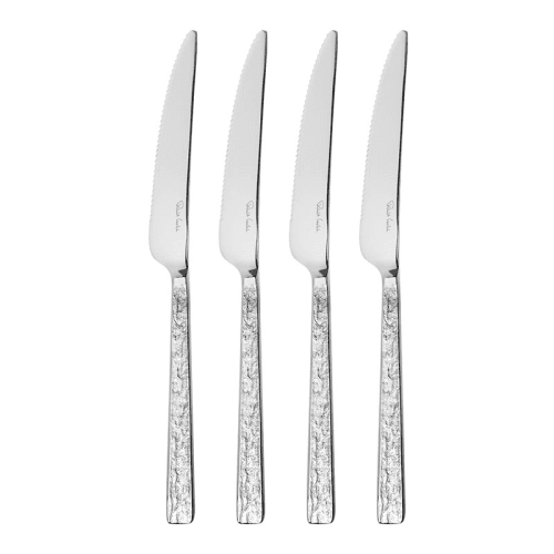 Image showing the Blockley Slate 4 Piece Steak Knife Set, Stainless Steel product.