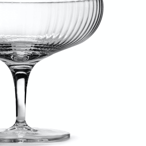 Image showing the Inku Set of 4 Champagne Coupes, Clear product.