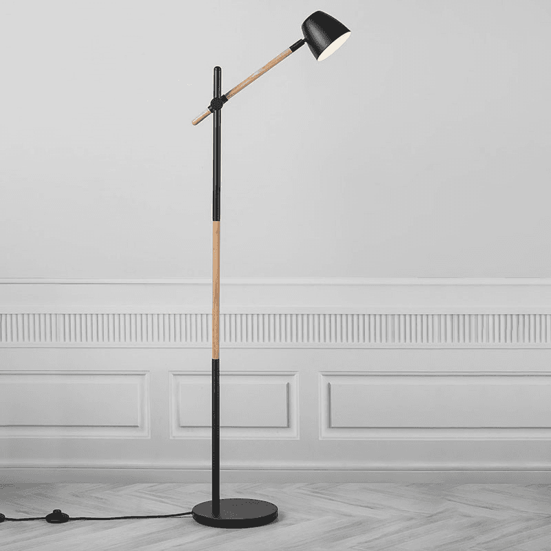 Theo Floor Lamp, Black