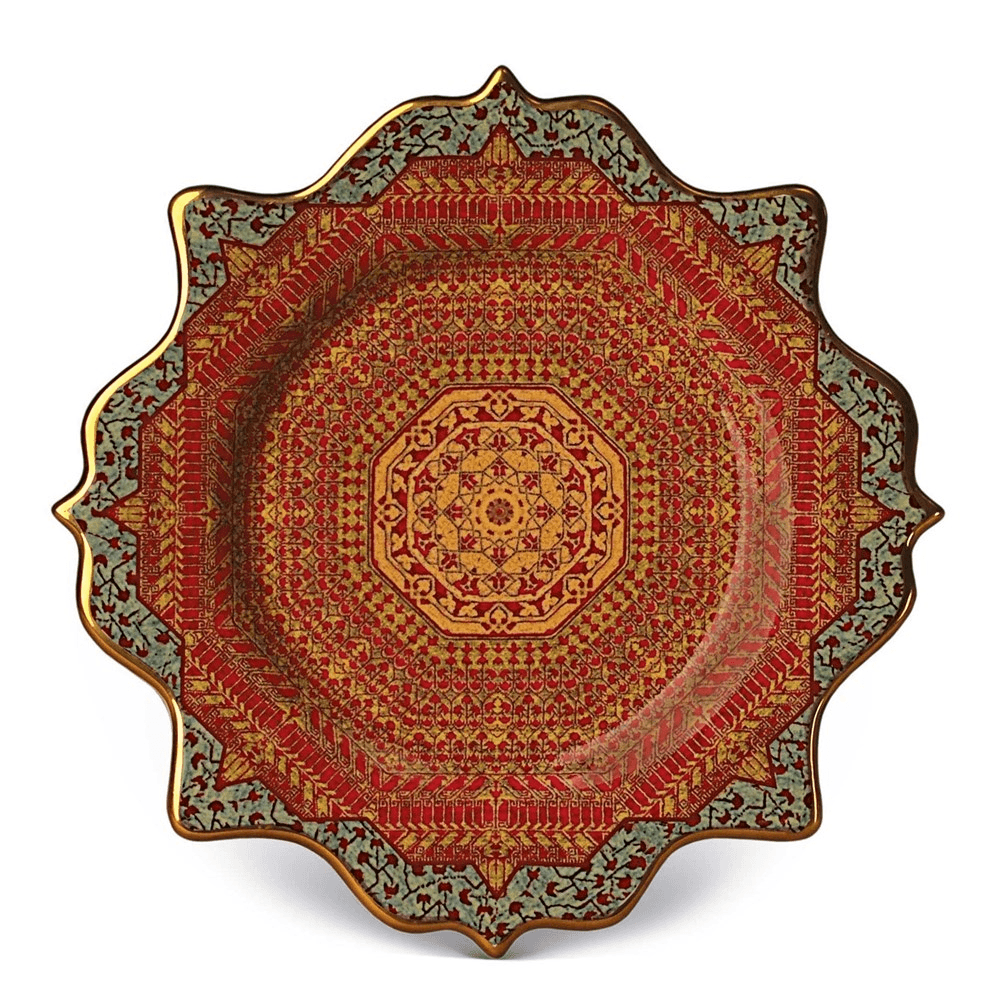 Tabriz Set of 4 Dessert Plates