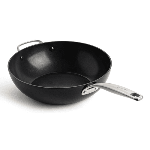 Image showing the Copenhagen Non-Stick Wok, Black product.
