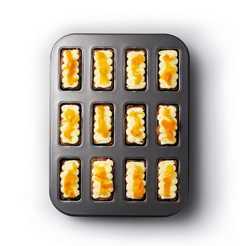 Mini loaf tin with 20 holes, Non-Stick