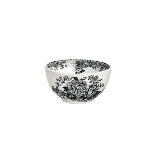 Image showing the Asiatic Pheasants Sugar Bowl, Black & White product.