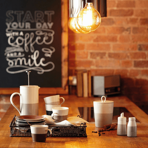 Image showing the Coffee Studio Set of 4 Mugs, Mixed product.