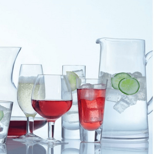 Image showing the Bar Tapered jug, clear product.
