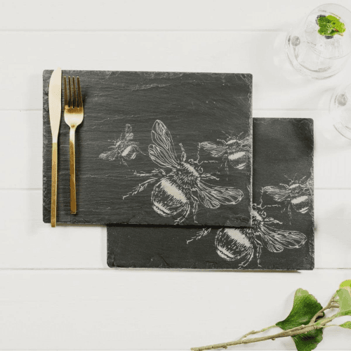 Image showing the Bee Pair of Placemats product.