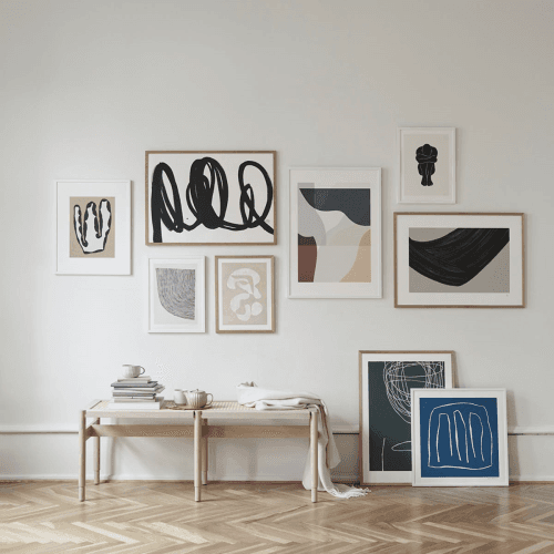 Image showing the Nectar - Leise Dich Abrahamsen Art Print, Multi product.