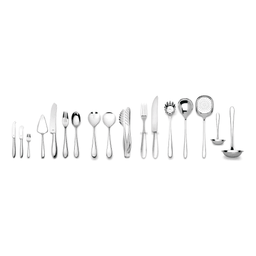 Image showing the Siena Pair of Serving Spoons, Mirror Finish Polished product.