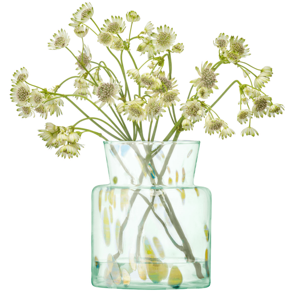 Sea Glass Vase, Ocean Green