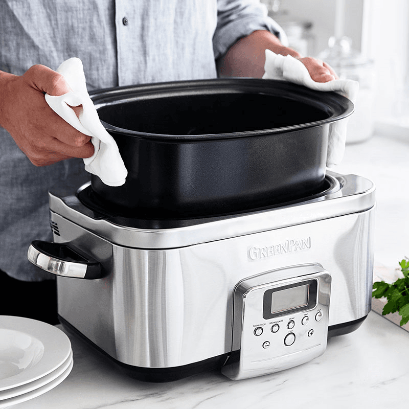 Elite Slowcooker, Stainless Steel