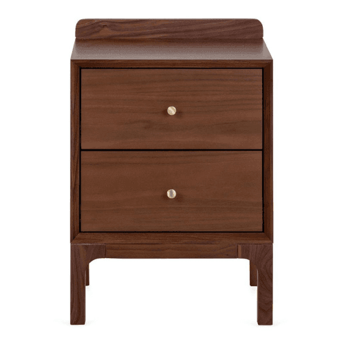 Image showing the Artie Bedside Table, Walnut product.
