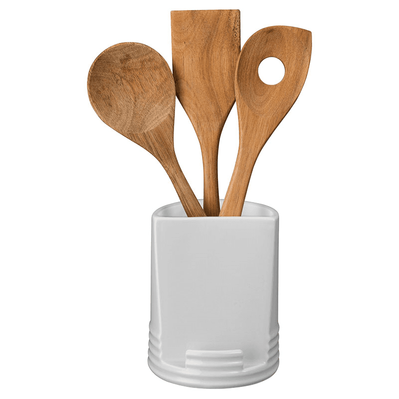 James Martin Cook Utensil Pot, Soft Grey