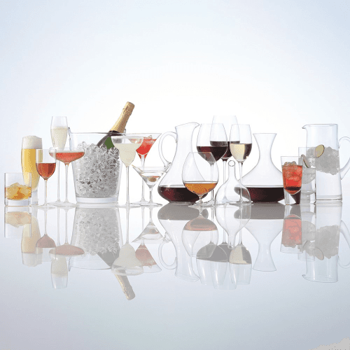 Image showing the Bar Pair of cocktail glasses, clear product.