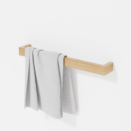 Image showing the Slimline Single Towel Rail product.
