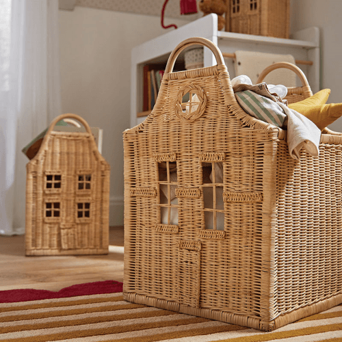 Image showing the Dutch House Set of 3 Storage Baskets, Rattan product.