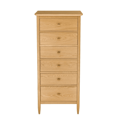 Image showing the Teramo Tall Chest, Natural product.
