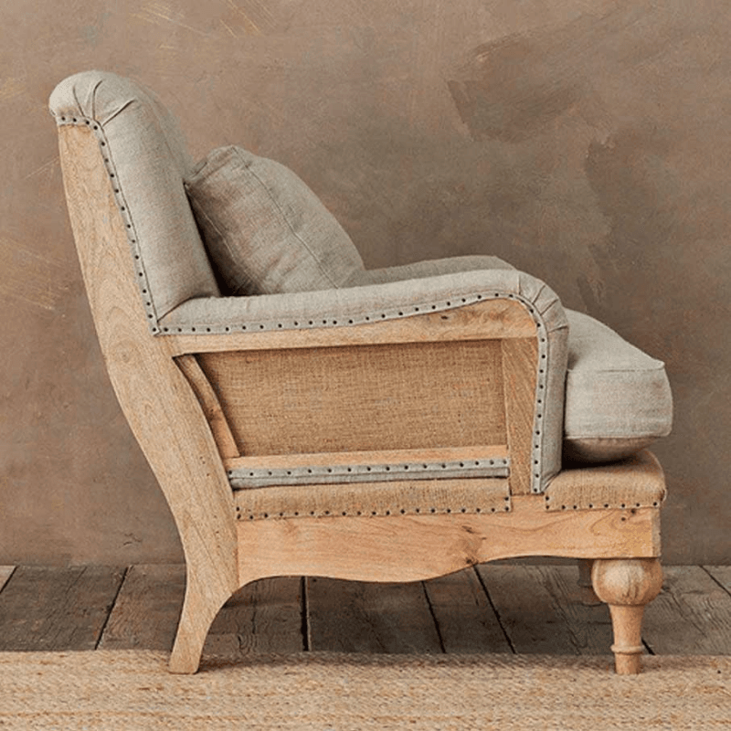 Abe Linen Armchair