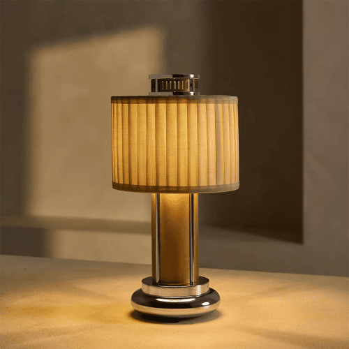 Image showing the Ruby Portable Lamp, Silver product.