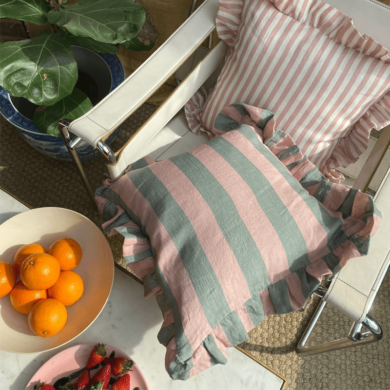 Wide Stripe Cushion Cover